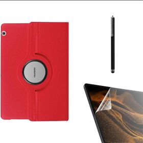 Smcase Huawei T3 10 İnc 360 Donebilen Koruma Kapakli Standli DN22 Nano Kalem Kılıf