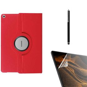 Smcase Huawei T3 7 İnc 360 Donebilen Koruma Kapakli Standli DN22 Nano Kalem Kılıf