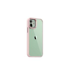 Smcase iPhone 11 Renkli Bumper Hybrid Krom Silikon Siyah Cep Telefonu Kılıfı