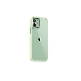 Smcase iPhone 11 Renkli Bumper Hybrid Krom Silikon Siyah Cep Telefonu Kılıfı