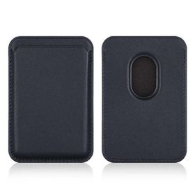 Smcase iPhone 13 Kartlıklı Cardsafe Deri Mıknatıslı Silikon Siyah Cep Telefonu Kılıfı