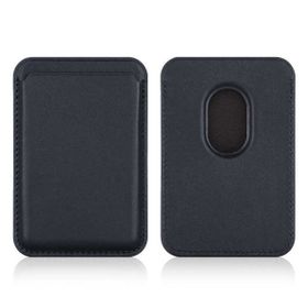 Smcase iPhone 13 Kartlıklı Cardsafe Deri Mıknatıslı Silikon Siyah Cep Telefonu Kılıfı
