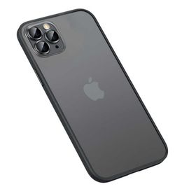 Smcase iPhone 13 Pro Max Lacivert Retro Renkli Bumper Tpu Silikon Cep Telefonu Kılıfı