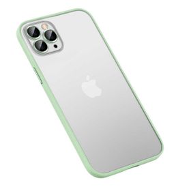 Smcase iPhone 13 Pro Max Lacivert Retro Renkli Bumper Tpu Silikon Cep Telefonu Kılıfı
