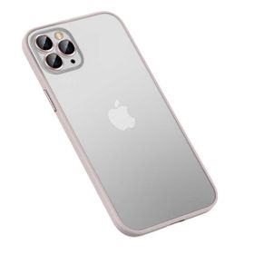Smcase iPhone 13 Pro Max Lacivert Retro Renkli Bumper Tpu Silikon Cep Telefonu Kılıfı