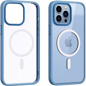 Smcase iPhone 14 Pro Max Manyetik Wiriless Destekli Krom Silikon Siyah Cep Telefonu Kılıfı