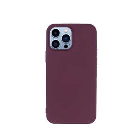 Smcase iPhone 14 Pro Max Mat Premier Tpu Silikon Nano Ekran Koruyucu Kırmızı Cep Telefonu Kılıfı