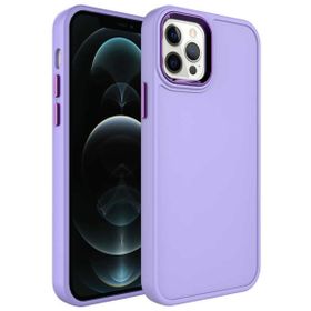 Smcase iPhone 14 Pro Shield Pc Botox Sert Kapak Siyah Cep Telefonu Kılıfı