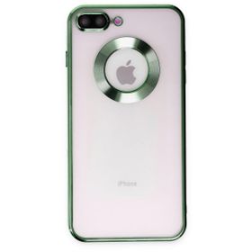 Smcase iPhone 8 Plus Kamera Korumalı Omega Slote Lazer Silikon Siyah Cep Telefonu Kılıfı