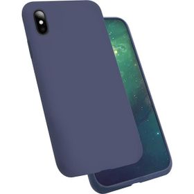 Smcase iPhone XS Silinebilir Kir Tutmaz Silikon Nano Ekran Koruyucu Siyah Cep Telefonu Kılıfı