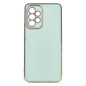 Smcase Samsung Galaxy A13 4G Kamera Korumalı Lazer Bark Silikon Siyah Cep Telefonu Kılıfı