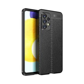 Smcase Samsung Galaxy A13 4G Kamera Korumalı Niss Silikon Siyah Cep Telefonu Kılıfı