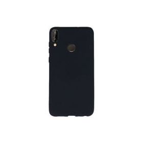 Smcase Samsung Galaxy A20 Lüks Silikon Tam Kapatan Cam Siyah Cep Telefonu Kılıfı