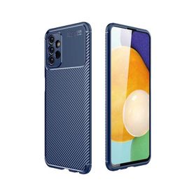Smcase Samsung Galaxy A23 Kamera Korumalı Negro Karbon Silikon Siyah Cep Telefonu Kılıfı
