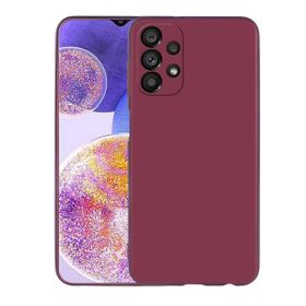 Smcase Samsung Galaxy A23 Kamera Korumalı Premier Silikon Nano Gold Cep Telefonu Kılıfı