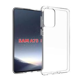 Smcase Samsung Galaxy A73 Lüks Korumalı Tpu Silikon Nano Şeffaf Cep Telefonu Kılıfı