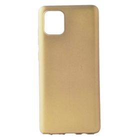 Smcase Samsung Galaxy A91 Lüks Mat Silikon Tam Kapatan Lacivert Cep Telefonu Kılıfı