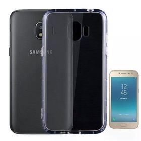 Smcase Samsung Galaxy J2 Pro Silikon Cam Şeffaf Cep Telefonu Kılıfı