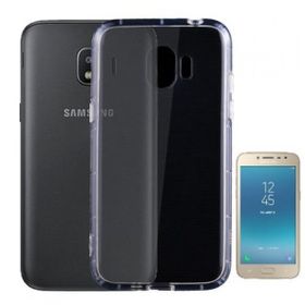 Smcase Samsung Galaxy J2 Pro Silikon Cam Şeffaf Cep Telefonu Kılıfı