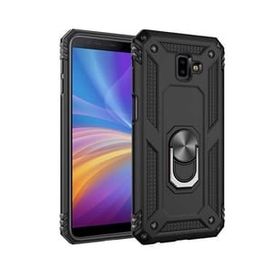 Smcase Samsung Galaxy J4 Plus Vega Yüzüklü Tank Kapak Nano Gold Cep Telefonu Kılıfı