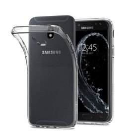 Smcase Samsung Galaxy J4 Silikon Cam Şeffaf Cep Telefonu Kılıfı
