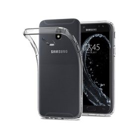 Smcase Samsung Galaxy J4 Silikon Cam Şeffaf Cep Telefonu Kılıfı