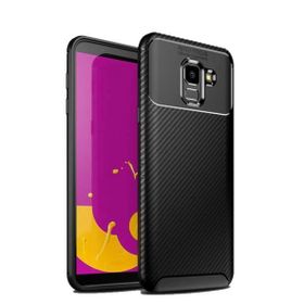 Smcase Samsung Galaxy J6 Ultra Soft Negro Karbon Silikon Nano Siyah Cep Telefonu Kılıfı