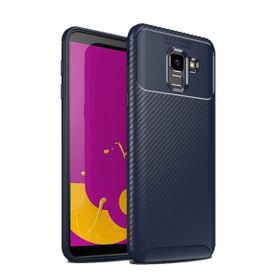 Smcase Samsung Galaxy J6 Ultra Soft Negro Karbon Silikon Nano Siyah Cep Telefonu Kılıfı