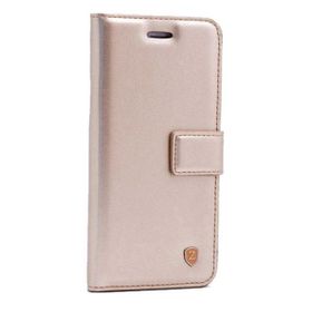 Smcase Samsung Galaxy J8 Cüzdan Nano Ekran Koruyucu Gold Cep Telefonu Kılıfı