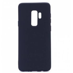 Smcase Samsung Galaxy J8 Lüks Silikon Nano Ekran Koruyucu Siyah Cep Telefonu Kılıfı