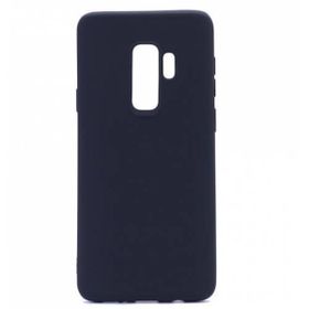 Smcase Samsung Galaxy J8 Lüks Silikon Nano Ekran Koruyucu Siyah Cep Telefonu Kılıfı