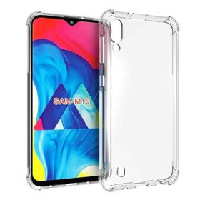Smcase Samsung Galaxy M10 Darbe Korumalı Silikon Nano Şeffaf Cep Telefonu Kılıfı