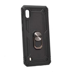 Smcase Samsung Galaxy M10 Vega Yüzüklü Tank Kapak Nano Rose Gold Cep Telefonu Kılıfı
