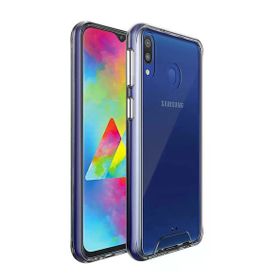 Smcase Samsung Galaxy M20 Gard Silikon Nano Lacivert Cep Telefonu Kılıfı
