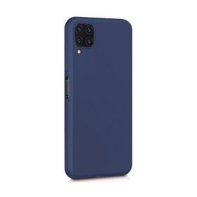 Smcase Samsung Galaxy M22 Lüks Mat Silikon Nano Bordo Cep Telefonu Kılıfı