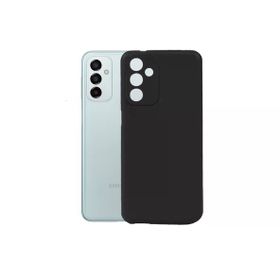 Smcase Samsung Galaxy M23 Kamera Korumalı Silikon Nano Siyah Cep Telefonu Kılıfı