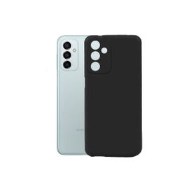 Smcase Samsung Galaxy M23 Kamera Korumalı Silikon Nano Siyah Cep Telefonu Kılıfı
