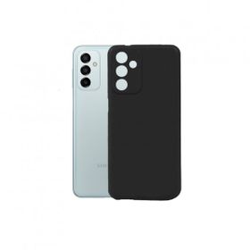 Smcase Samsung Galaxy M23 Kamera Korumalı Silikon Nano Siyah Cep Telefonu Kılıfı