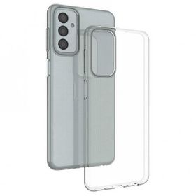 Smcase Samsung Galaxy M23 Tpu Lüks Silikon Nano Şeffaf Cep Telefonu Kılıfı