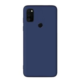 Smcase Samsung Galaxy M30S Silikon Nano Lacivert Cep Telefonu Kılıfı