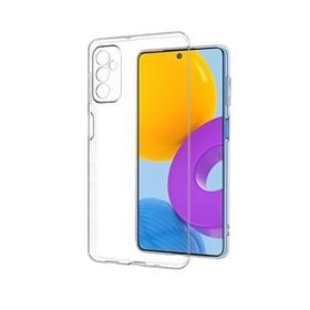 Smcase Samsung Galaxy M52 5G Kamera Korumalı Tpu Silikon Tam Kapatan Şeffaf Cep Telefonu Kılıfı