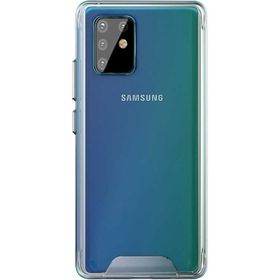 Smcase Samsung Galaxy Note 10 Lite Gard Darbeye Dayanıklı Silikon Tam Kapatan Şeffaf Cep Telefonu Kılıfı