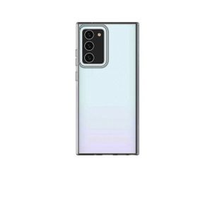 Smcase Samsung Galaxy Note 20 Lüks Silikon Tam Kapatan Nano Şeffaf Cep Telefonu Kılıfı