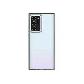 Smcase Samsung Galaxy Note 20 Ultra Lüks Silikon Tam Kapatan Nano Şeffaf Cep Telefonu Kılıfı