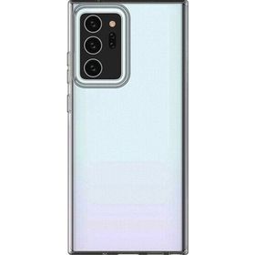 Smcase Samsung Galaxy Note 20 Ultra Lüks Silikon Tam Kapatan Nano Şeffaf Cep Telefonu Kılıfı