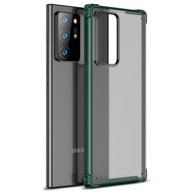 Smcase Samsung Galaxy Note 20 Ultra Volk Darbe Korumalı Silikon Tam Kapatan Nano Lacivert Cep Telefonu Kılıfı