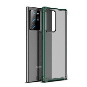 Smcase Samsung Galaxy Note 20 Ultra Volk Darbe Korumalı Silikon Tam Kapatan Nano Lacivert Cep Telefonu Kılıfı