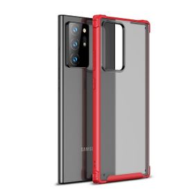 Smcase Samsung Galaxy Note 20 Ultra Volk Darbe Korumalı Silikon Tam Kapatan Nano Lacivert Cep Telefonu Kılıfı