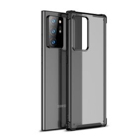 Smcase Samsung Galaxy Note 20 Ultra Volk Darbe Korumalı Silikon Tam Kapatan Nano Lacivert Cep Telefonu Kılıfı