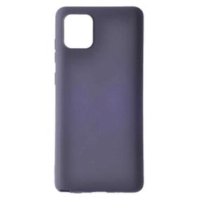 Smcase Samsung Galaxy S10 Lite Lüks Mat Silikon Tam Kapatan Mavi Cep Telefonu Kılıfı